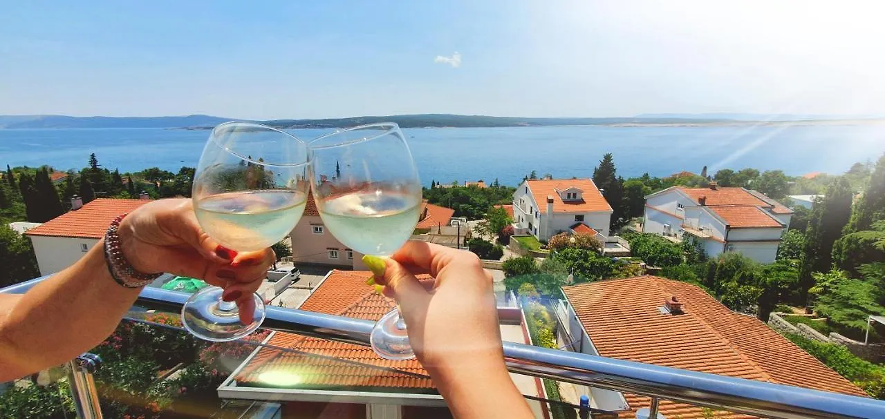 Apartments Blazevic, Heated Pool&Jacuzzi Dramalj Chorvatsko